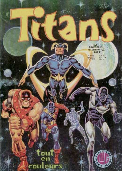 Scan de la Couverture Titans n 6